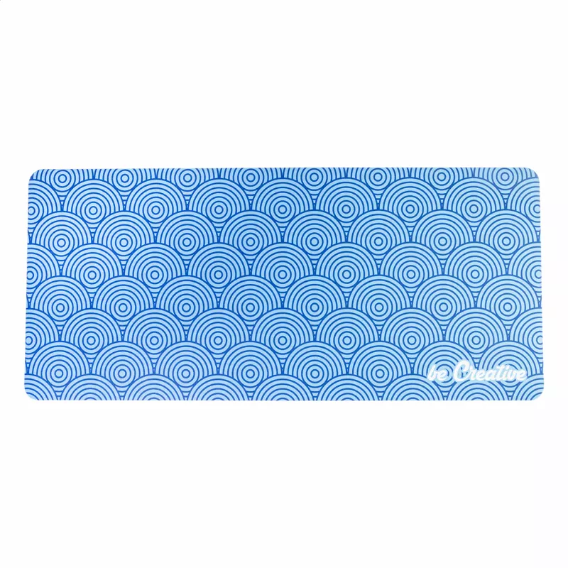 Podkładka na biurko 90 x 40 cm RPET CreaFelt Cursor Max - biały (AP715049)