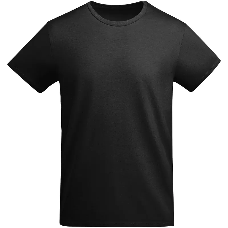 Koszulka T-shirt męska bawełniana 175 g/m² Roly Breda - Czarny (R6698-BLACK)