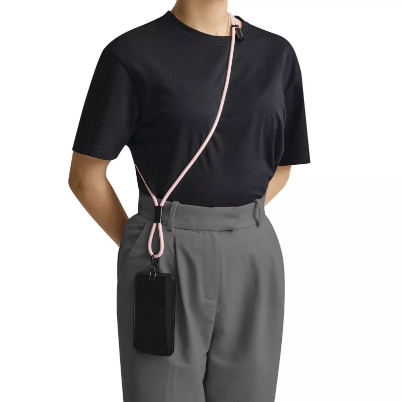 Uniwersalna smycz do telefonu - różowy (56-1107398)