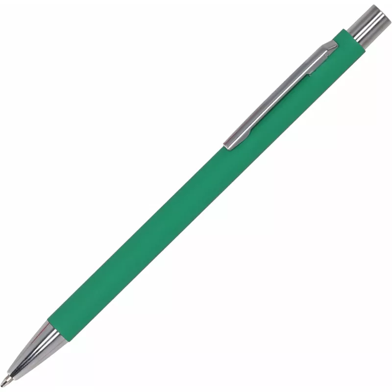 Długopis metalowy soft touch GIORGIO - zielony (1368009)