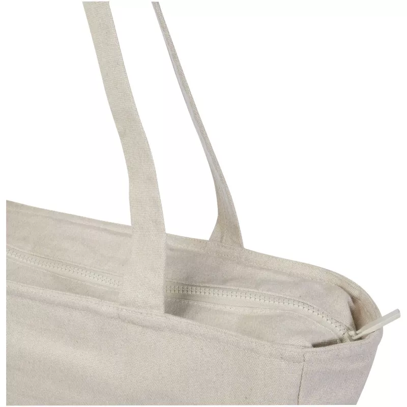 Weekender torba na zakupy z materiału z recyklingu o gramaturze 500 g/m² - Oatmeal (12071207)