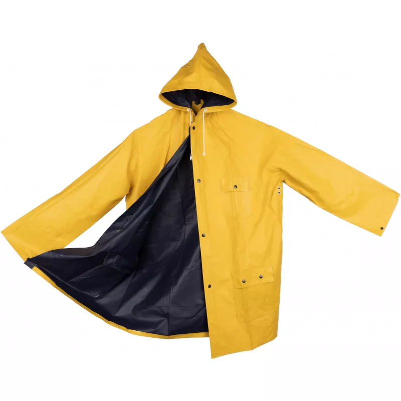 Płaszcz przeciwdeszczowy - żółto-granatowy (4920548)