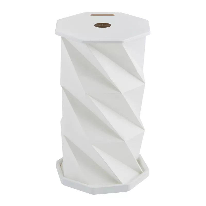 Składana / rozkładana lampka stołowa LED - - biały (58-8090002)