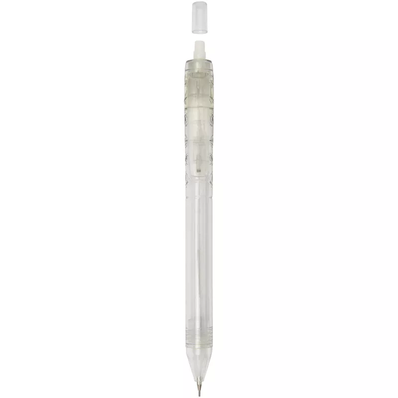 Długopis Alberni z PET z recyclingu - Przezroczysty bezbarwny (10774601)