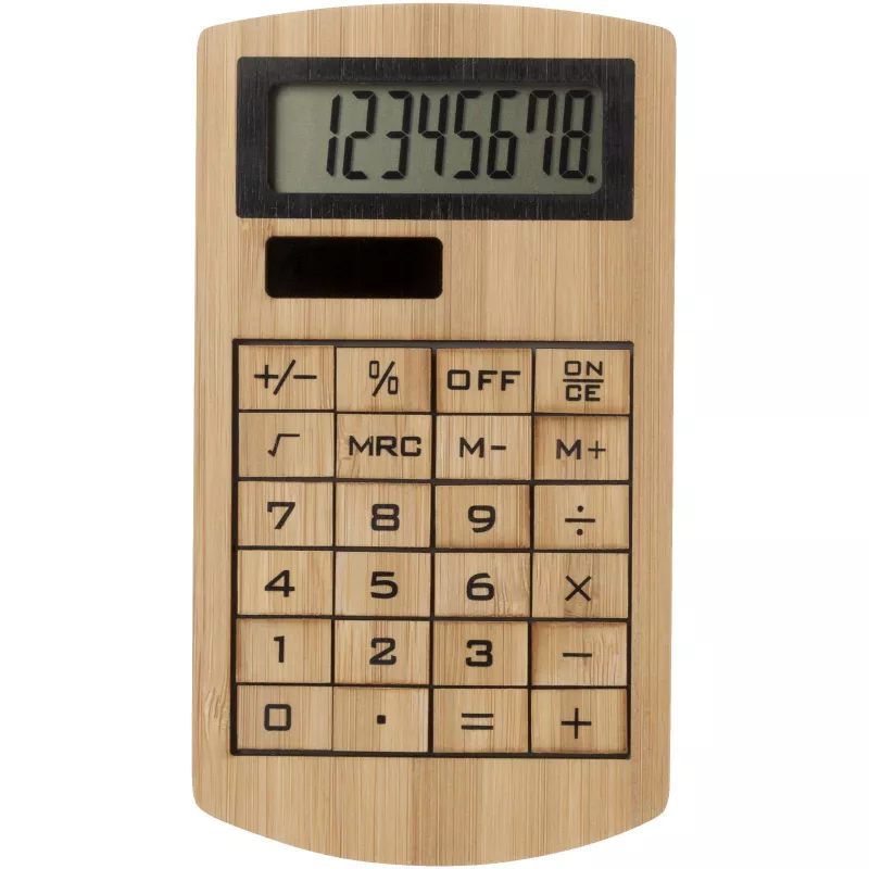 Kalkulator Eugene wykonany z bambusa - Drewno (12342800)