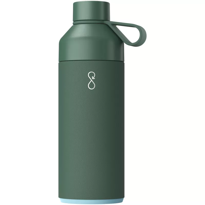 Big Ocean Bottle izolowany próżniowo bidon na wodę o pojemności 1000 ml - Leśny zielony (10075364)