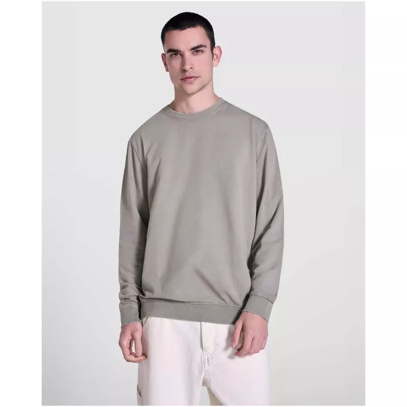 Jaya sweter unisex z okrągłym dekoltem - Ciemnoszary (R2203-D GREY)