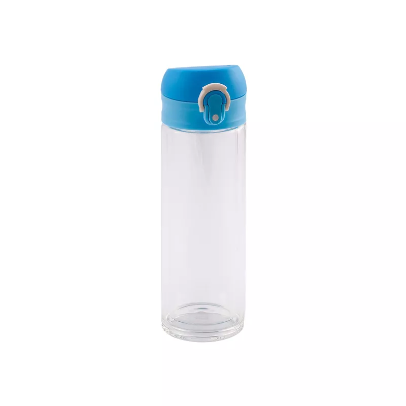 Butelka szklana Abisko 280 ml - jasnoniebieski (R08284.28)