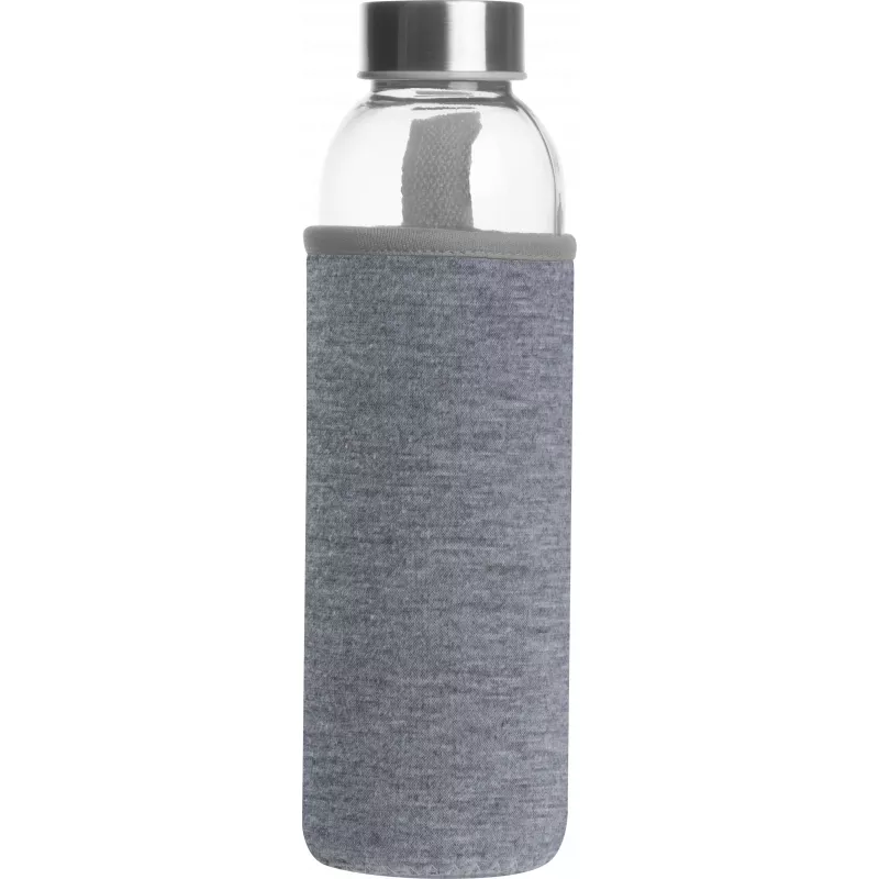 Butelka szklana KLAGENFURT 500 ml - szary (084207)