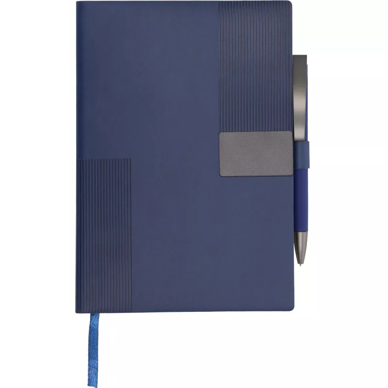 Notes A5 w linie z długopisem MERSIN - granatowy (562044)