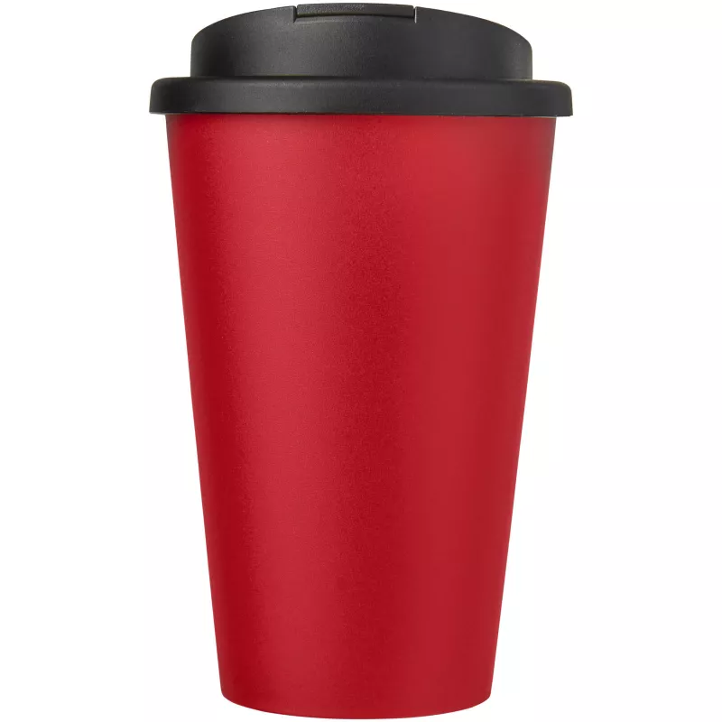 Americano® 350 ml tumbler with spill-proof lid - Czarny-Czerwony (21069520)
