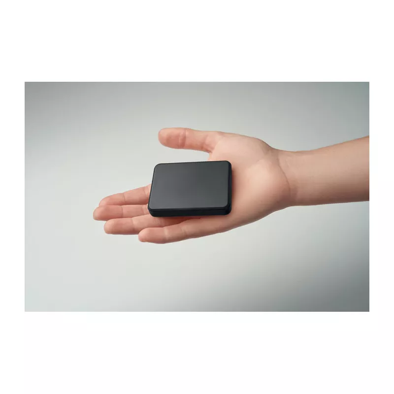 Powerbank 5000 mAh PD 20W z ABS z recyklingu KLEINPOW - Czarny (MO2602-03)