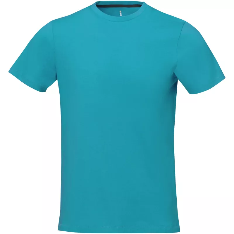 Męski T-shirt 160 g/m²  Elevate Life Nanaimo - Morski (38011-AQUA)