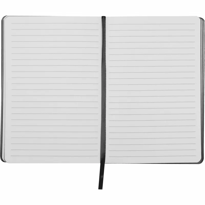 Notatnik A5 w linie EVAN - czarny (2547703)