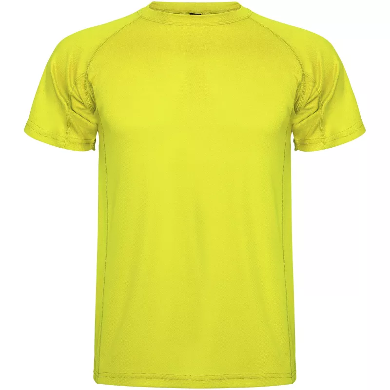 Koszulka poliestrowa 150 g/m² ROLY MONTECARLO 0425 - Fluor Yellow (R0425-FLYELLOW)