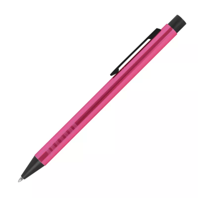 Długopis metalowy reklamowy - różowy (1097111)