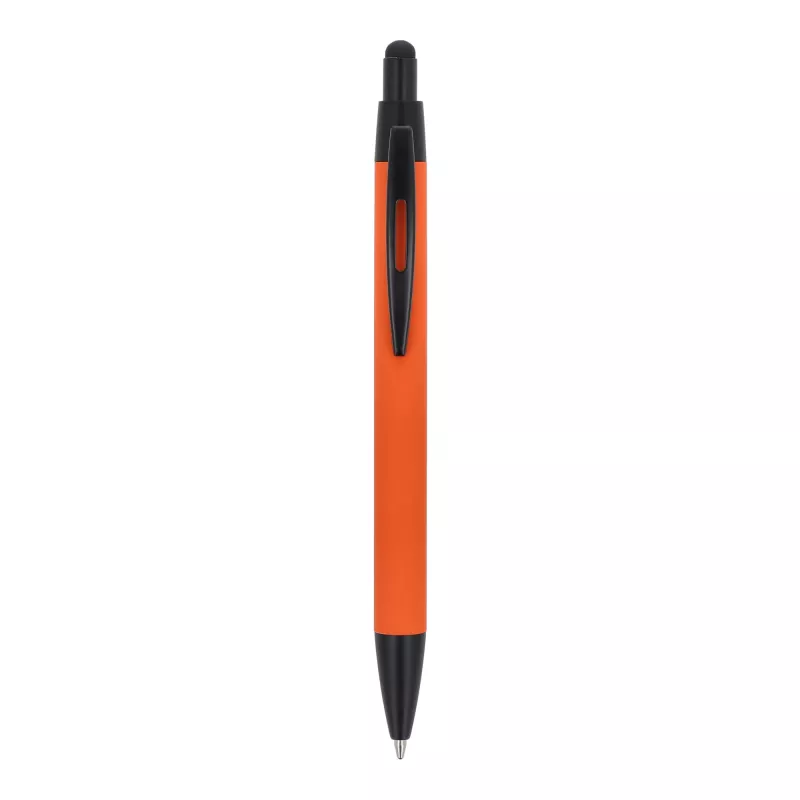 Długopis Alaska softtouch z rysikiem R-AL - pomarańczowy (LT87892-N0026)