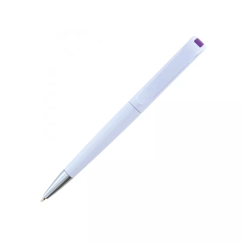 Długopis plastikowy JUSTANY - fioletowy (091912)