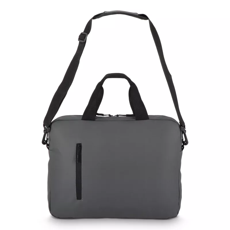 Torba na laptopa PU SoMa Messenger Bag 28 x 38 x 5 cm - szary (LT95341-N0061)