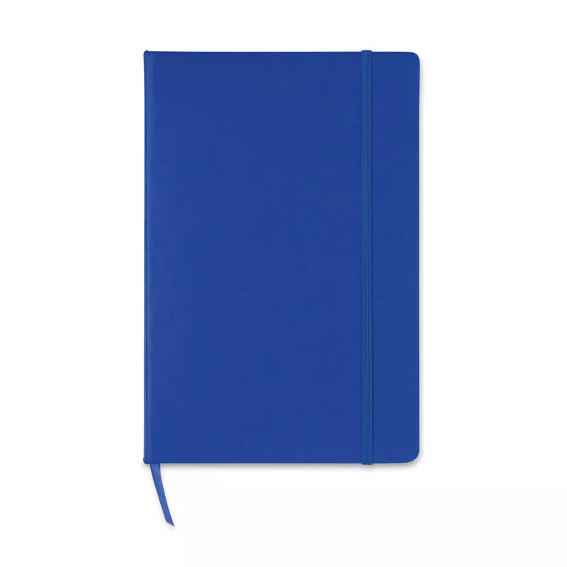 Notes A5 w okładce z PVC 96 kartek w kratkę SQUARED - Niebieski (MO8360-04)