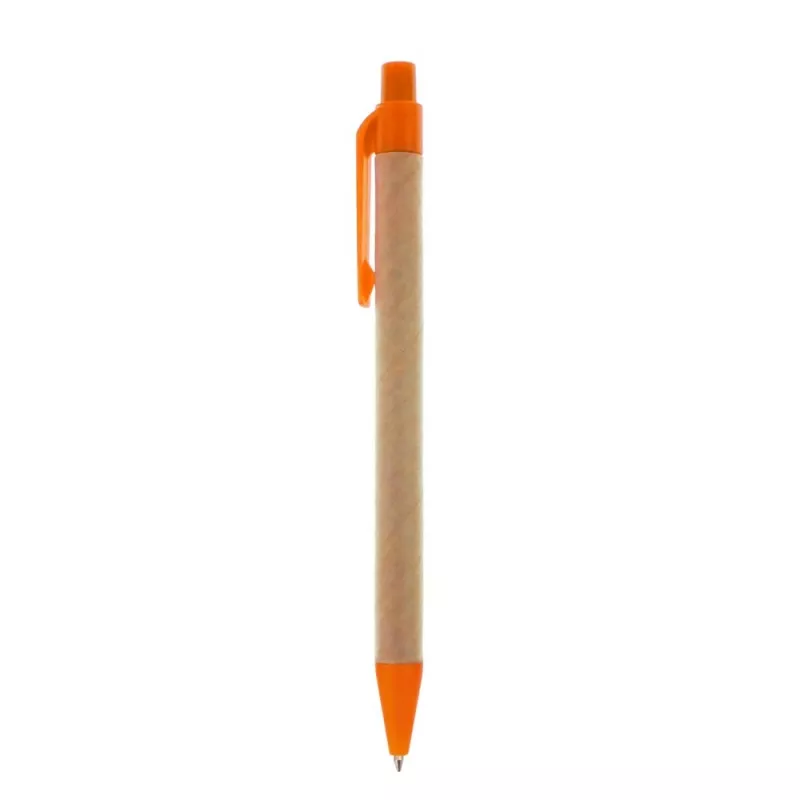 Długopis z kartonu z recyklingu | Nicholas - pomarańczowy (V1470-07)