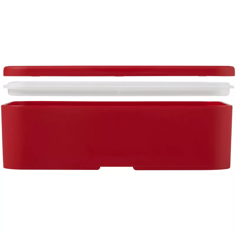 MIYO jednopoziomowe pudełko na lunch  - Czerwony-Czerwony (21046921)
