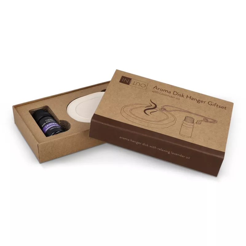 Zapachowy wieszak InSideOut z olejkiem lawendowym 10 ml - purpurowy (LT57306-N0072)