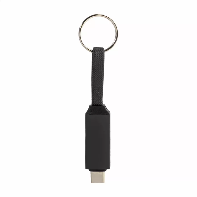 Keycab přívěsek na klíče 60W kabel USB-C - czarny (AP864151-10)