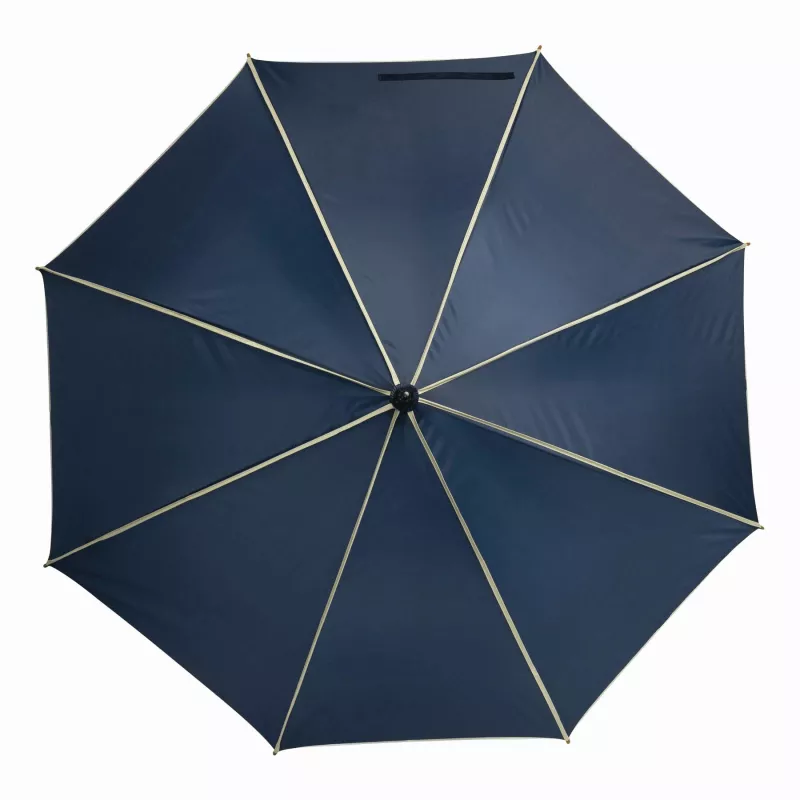 Automatyczny parasol - beżowy, granatowy (56-0103090)