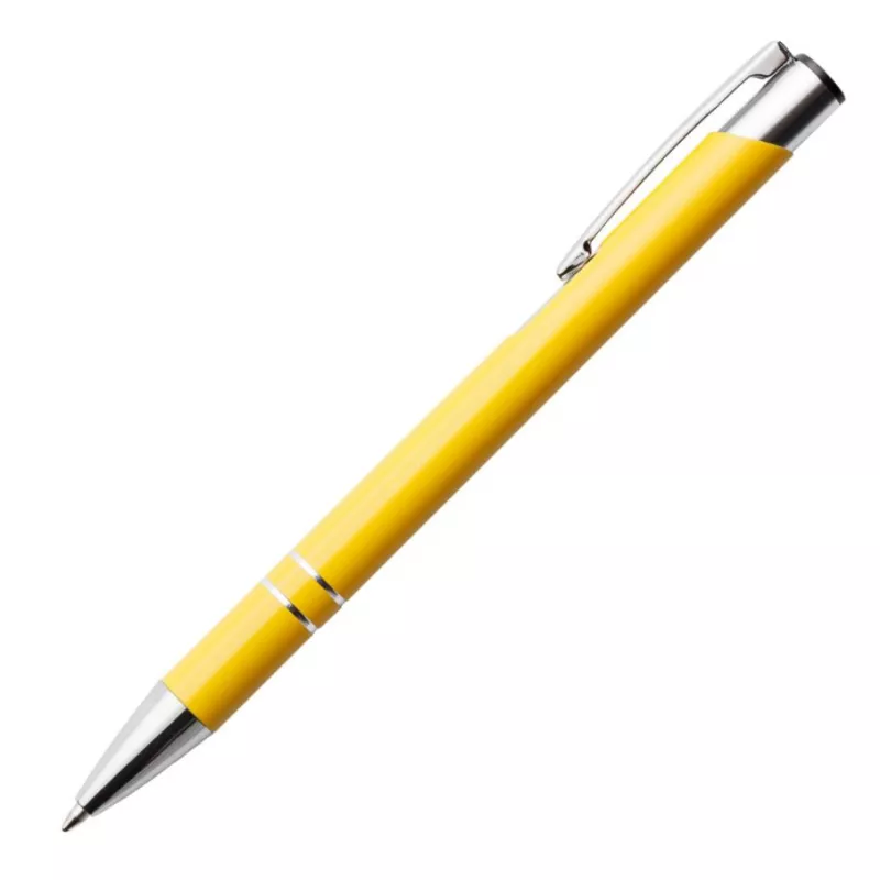 Długopis metalowy Cosmo - żółty (COSMO-21)