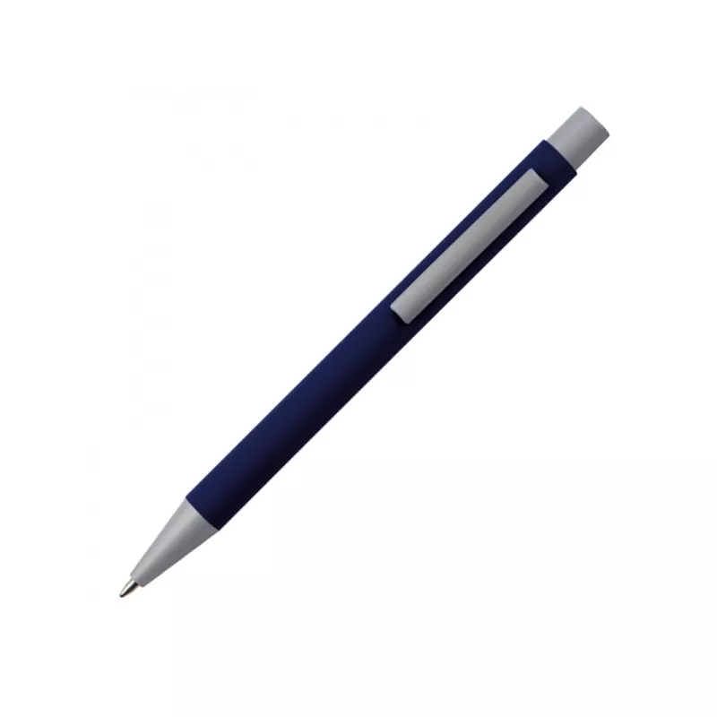 Metalowy długopis reklamowy ABU DHABI - granatowy (093544)
