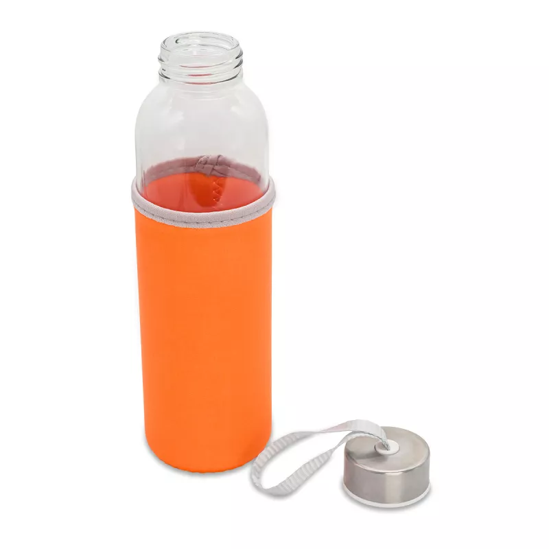 Szklana butelka Vim 500 ml - pomarańczowy (R08276.15)