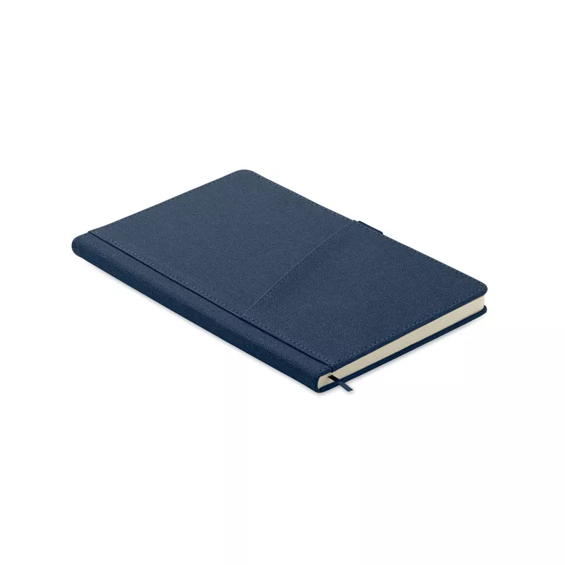 Notes A5 z kieszenią 80 kartek w linię CINCO - Niebieski (MO2285-04)