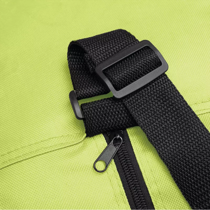 Sportowa torba - czarny, zielony (56-0808534)