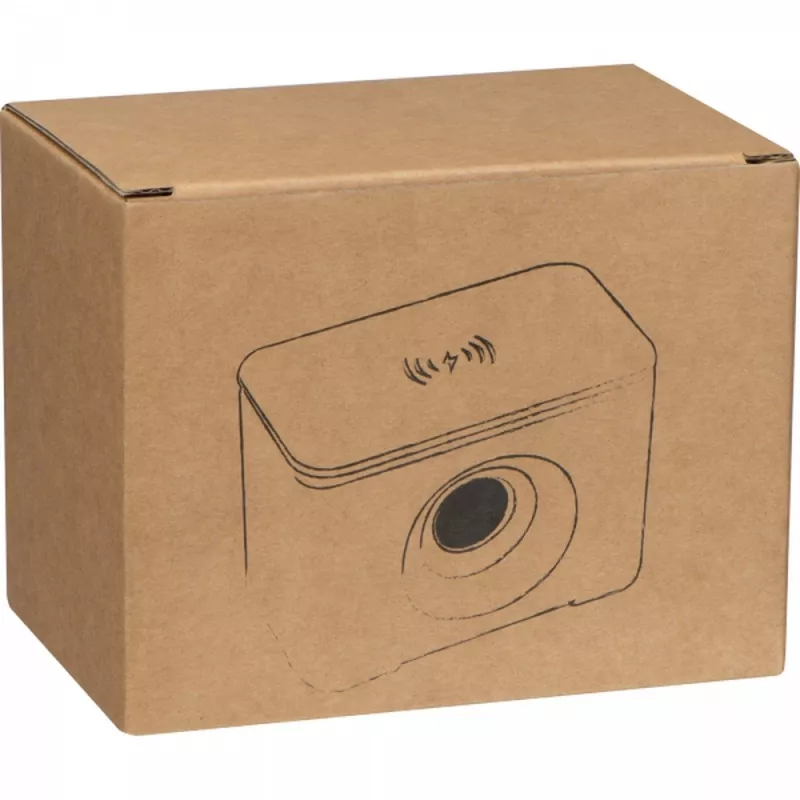 Głośnik bluetooth z ładowarką indukcyjną PILAR - szary (2242607)