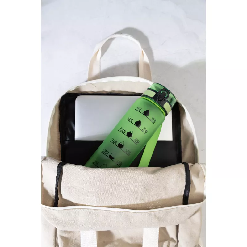 Sipcount Butelka motywacyjna RPET - zielony (AP800696-07)