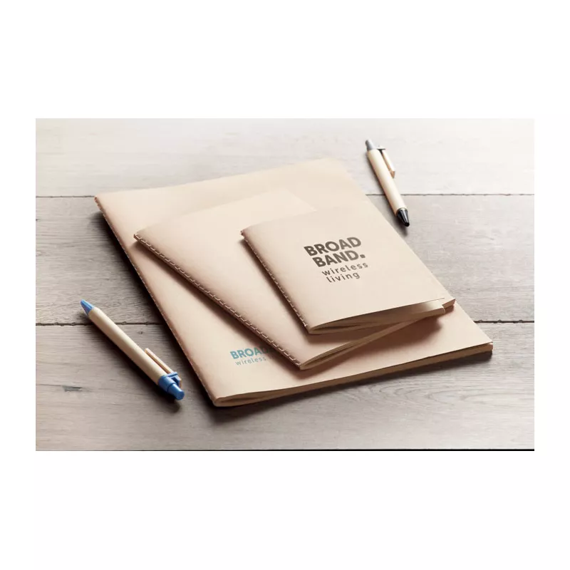 Zeszyt A6 40 kartek gładkie MINI PAPER BOOK - Bezowy (MO9868-13)