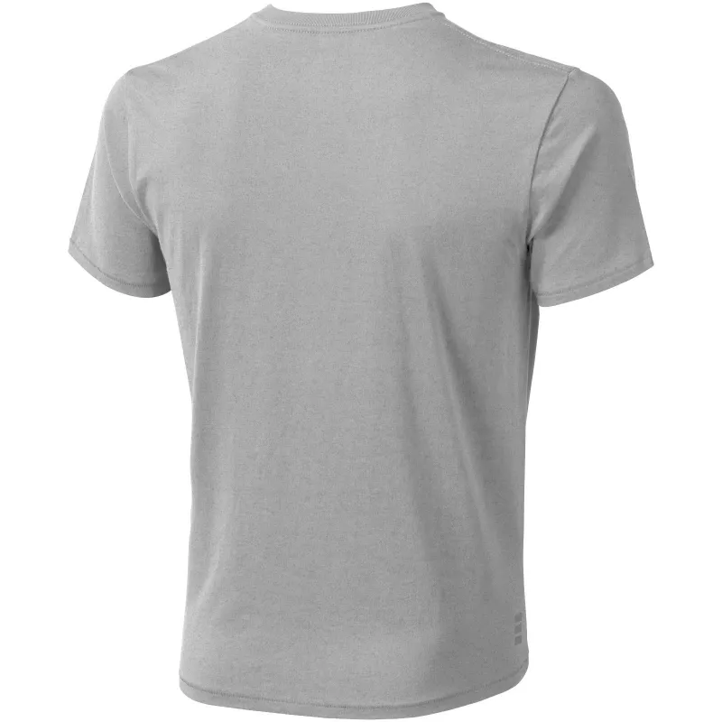 Męski T-shirt 160 g/m²  Elevate Life Nanaimo - Szary melanż (38011-GREY MEL)