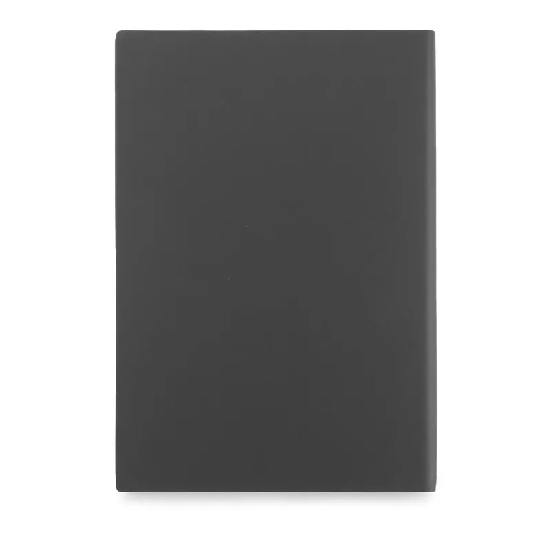 Notes reklamowy LORE A5, kartki w kropki, papier kamienny - czarny (17893-02)
