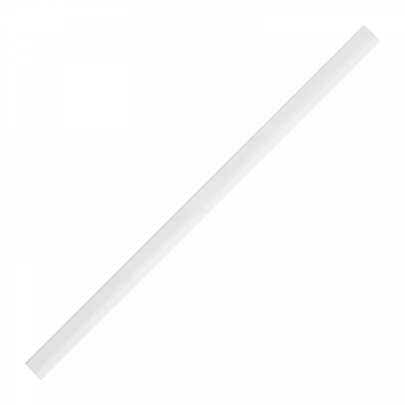 Ołówek stolarski drewniany 25 cm - HB - biały (1092306)