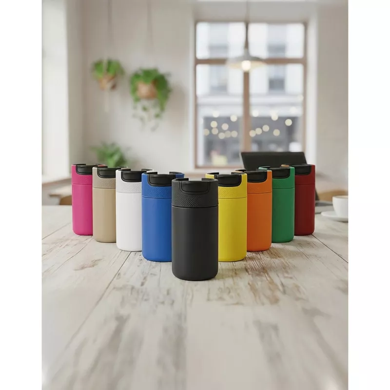 Kubek termiczny 400 ml Raylee  - niebieski (V1167-11)