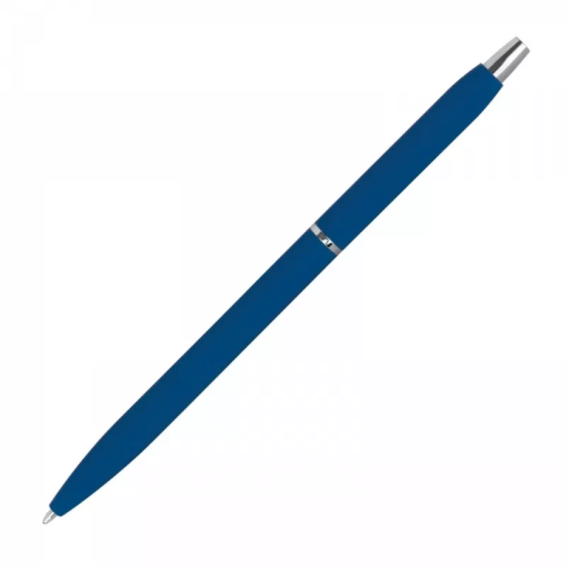Długopis metalowy soft touch CONCETTA - niebieski (1174704)