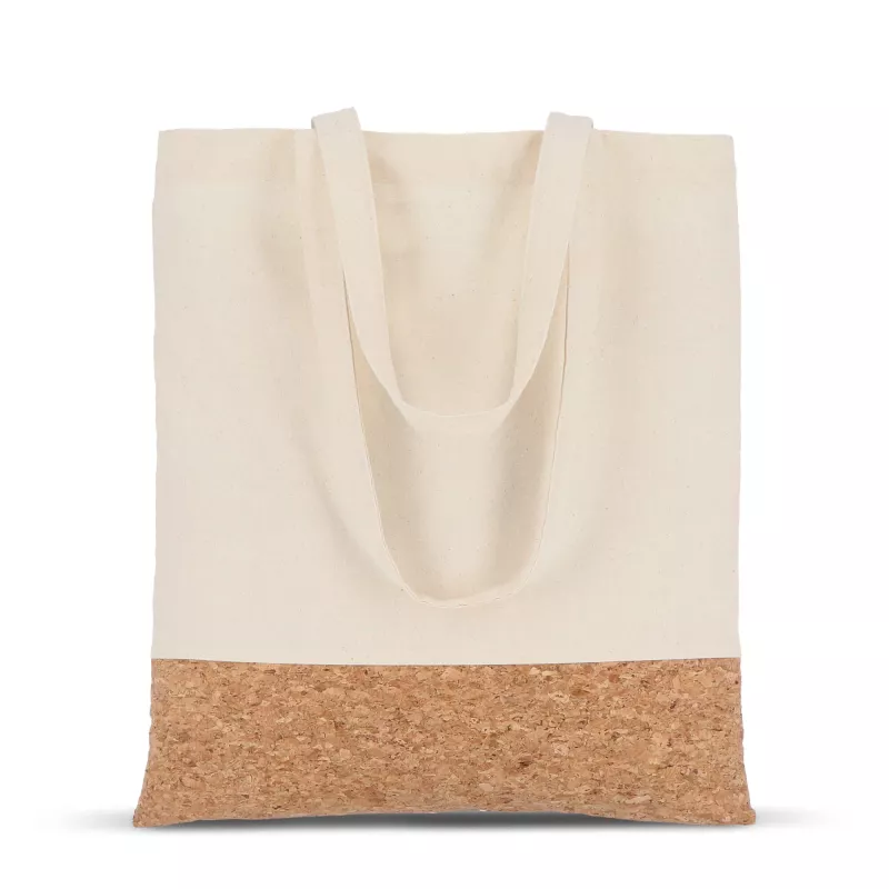 Torba transportowa bawełna i korek 170g/m² 35 x 40cm - naturalny-t (LT91391-N0094)