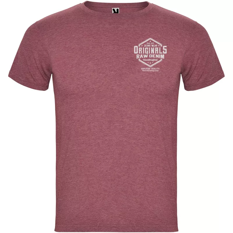 Fox koszulka męska z krótkim rękawem - Heather Garnet (R6660-HGARNET)