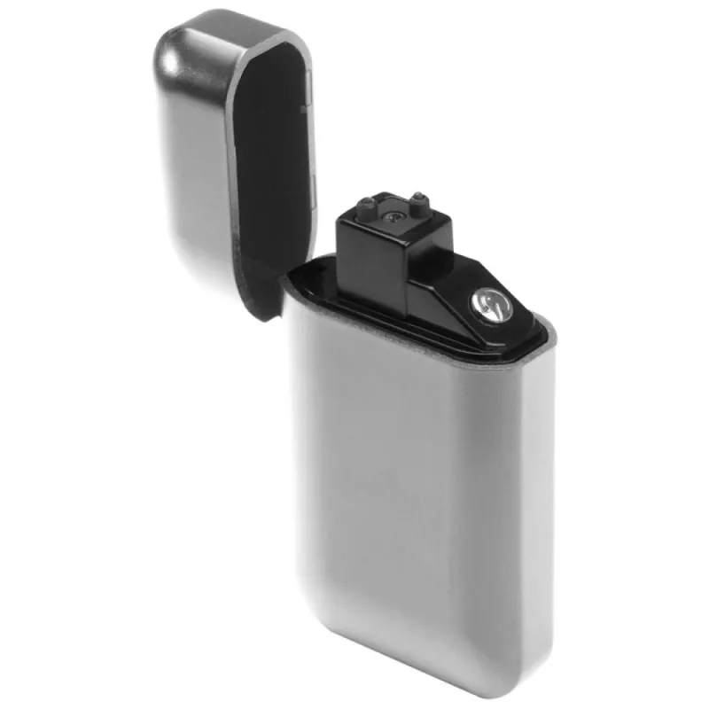 Zapalniczka ładowana na USB - srebrny (9097697)