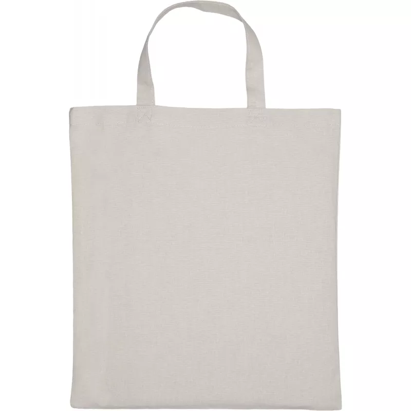Torba bawełniana z krótkim uchem 140 g/m2 MARSHALL - szary (6068007)