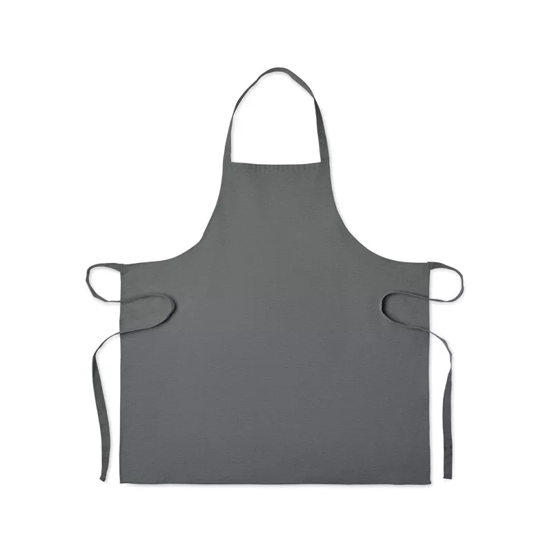 Fartuch kuchenny z bawełny z recyklingu 220 g/m² CUINA - Czarny (MO2265-03)