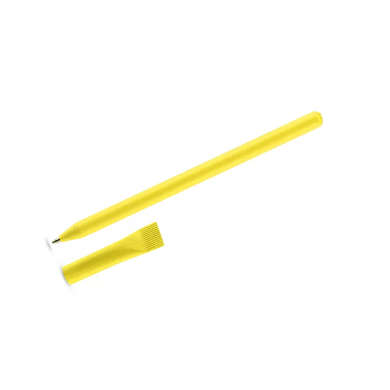 Długopis papierowy PINKO - żółty (19574-12)