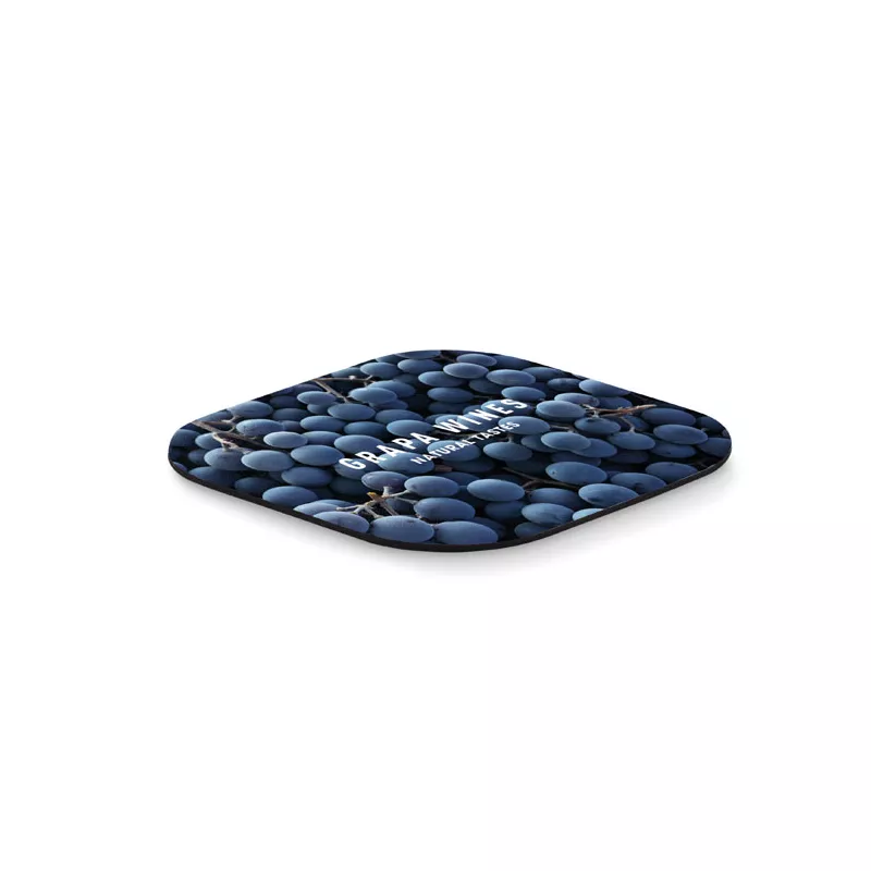 Podstawka pod kubek do sublimacji 9,5x9,5 cm LIENZO - Bialy (MO6474-06)