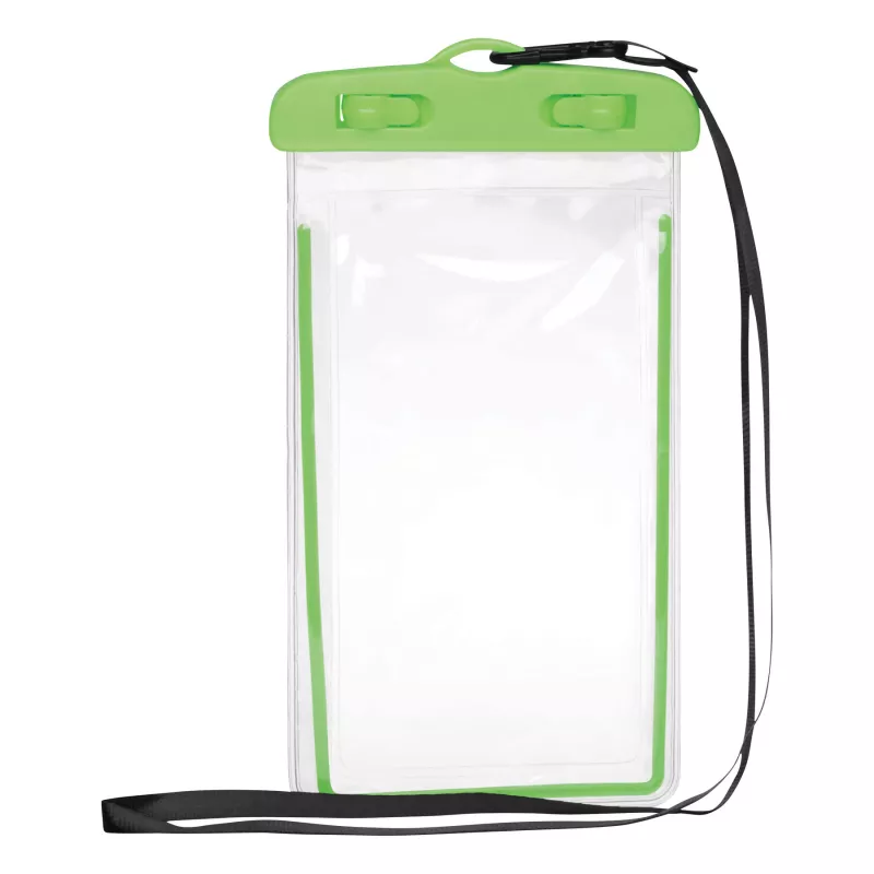 Torebka na telefon - transparentny, zielone jabłko (56-0404928)